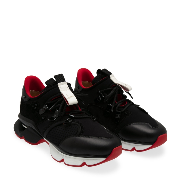 Christian Louboutin Neoprene trainers for Men Black in Kuwait