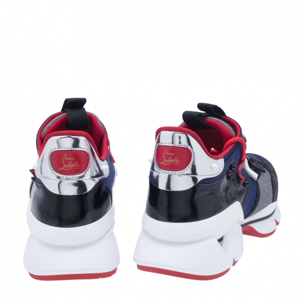 Christian louboutin red runner flat top