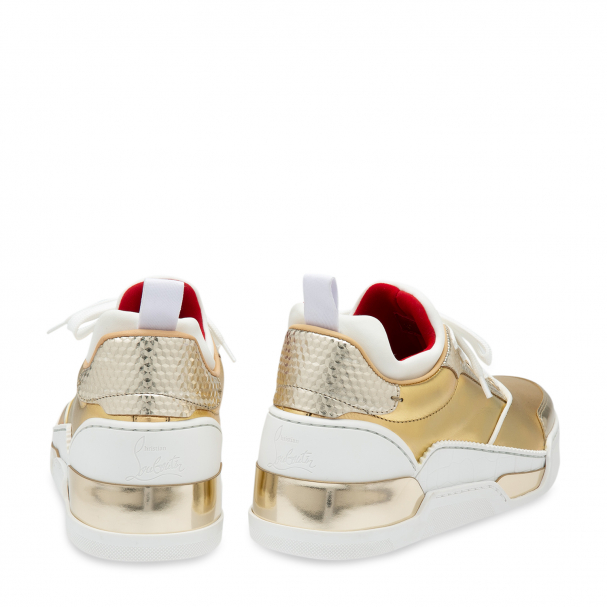 Christian Louboutin Aurelien sneakers for Women Gold in UAE