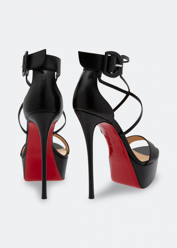 Christian louboutin top choca black