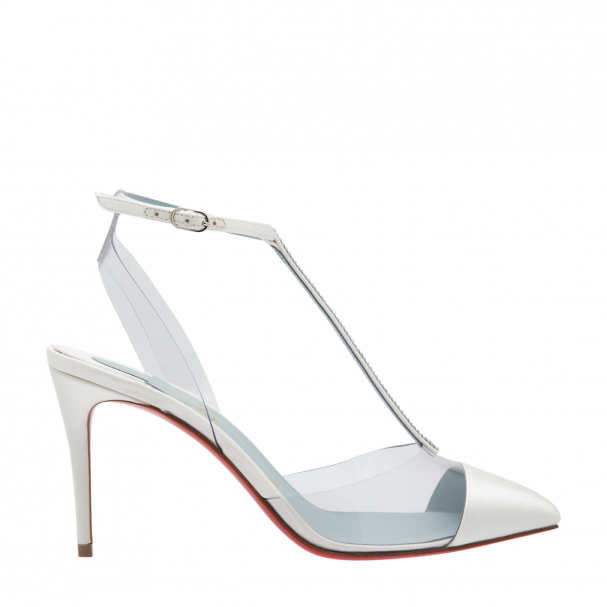 Christian Louboutin Nosy strass 85 pumps for Women White in