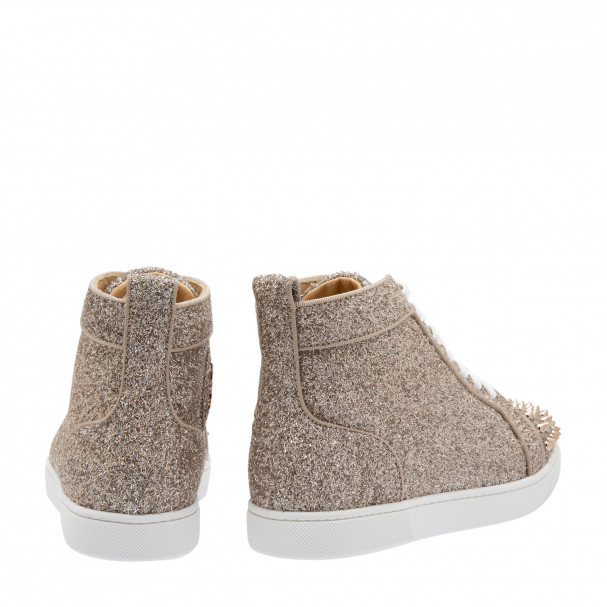 Louboutin sneakers dames glitter 2025