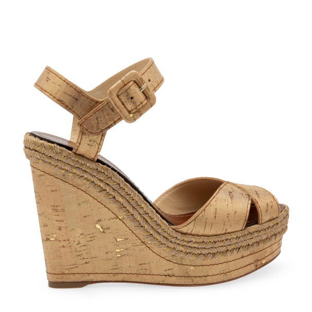 Louboutin almeria on sale wedge