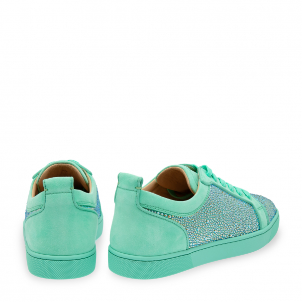 Green christian louboutin sneakers new arrivals