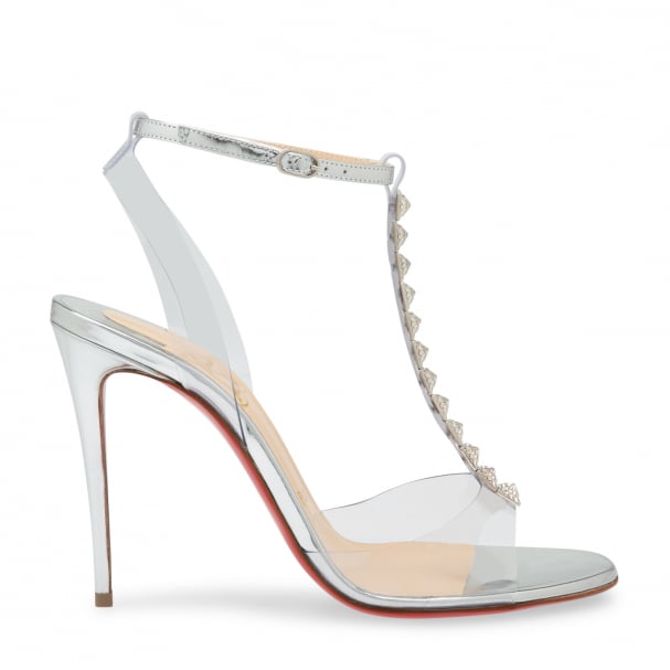 Christian Louboutin Jamais Assez sandals for Women Silver in UAE