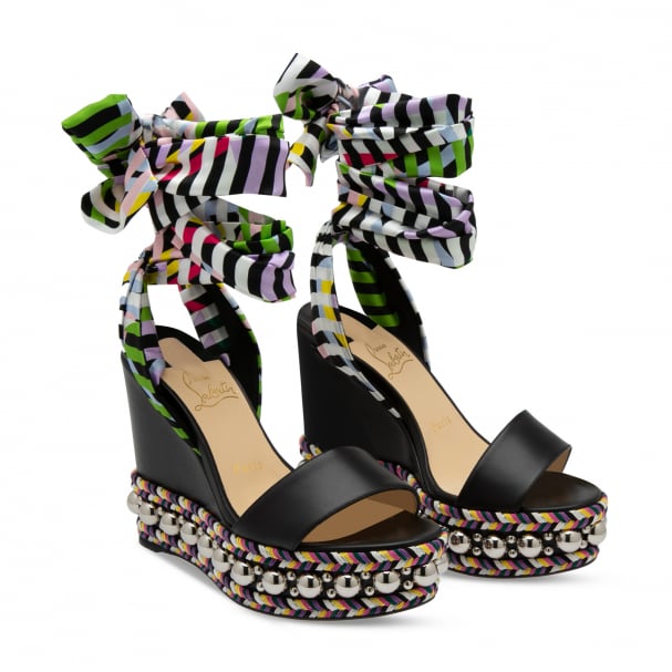 Louboutin on sale platform wedge