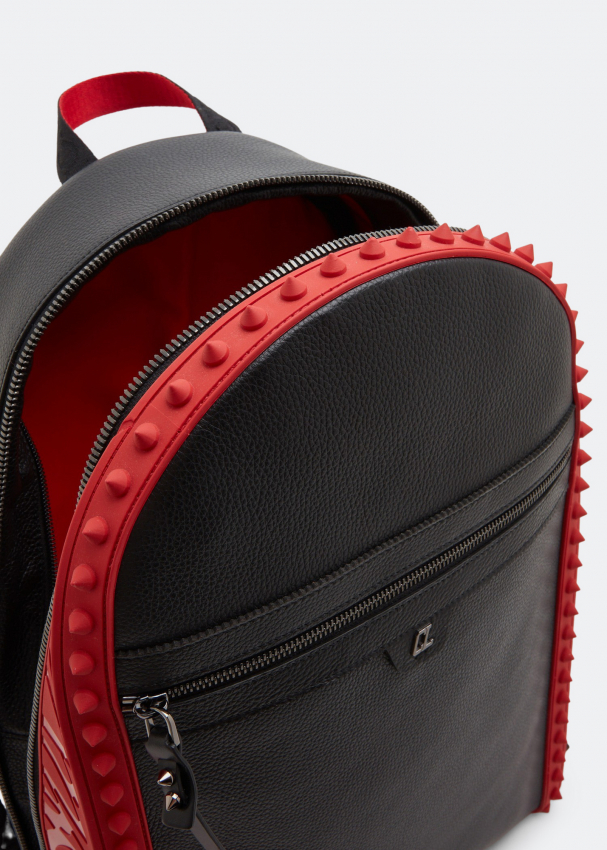 Christian Louboutin Black Backparis Backpack