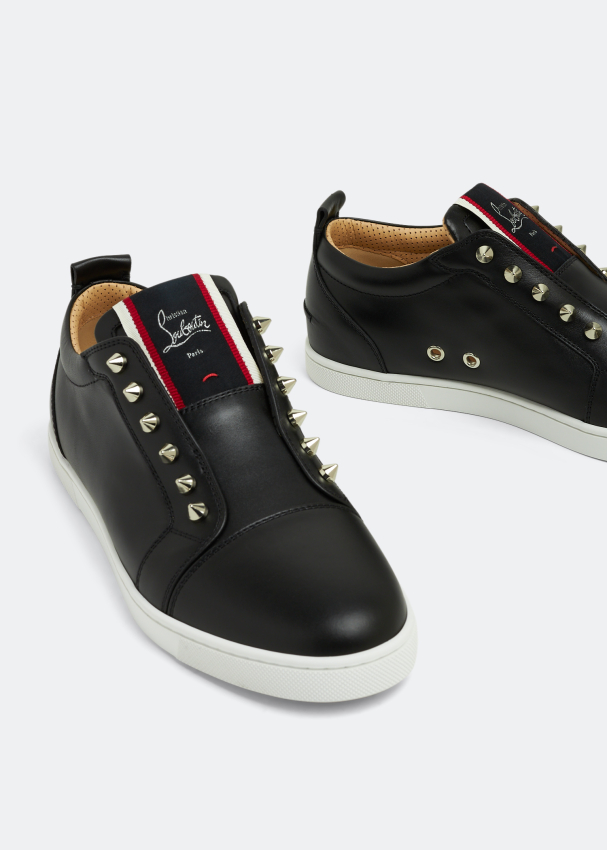 F.A.V Fique A Vontade - Sneakers - Calf leather - Black - Christian  Louboutin