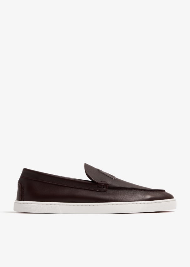 Christian Louboutin Varsiboat loafers for Men - Brown in KSA | Level Shoes