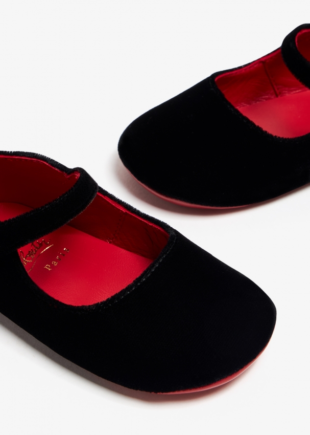 Christian louboutin love ballet flats on sale