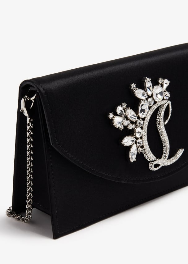 Christian Louboutin Loubi54 clutch for Women - Black in UAE | Level Shoes