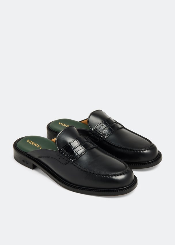 Men's mule loafers hotsell