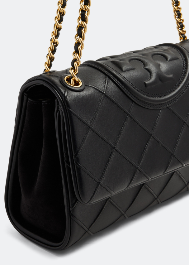 Tory Burch Fleming soft convertible shoulder bag for Women Black in KSA Level Shoes
