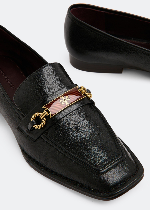 Tory burch black discount loafers