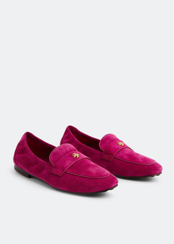 Tory burch suede loafers hotsell