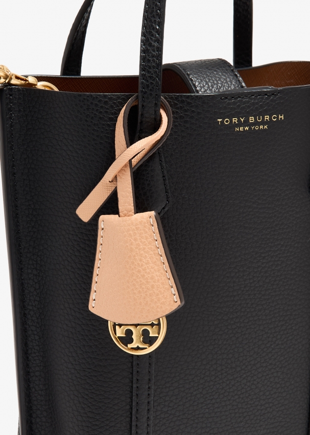 tory burch perry tote grey