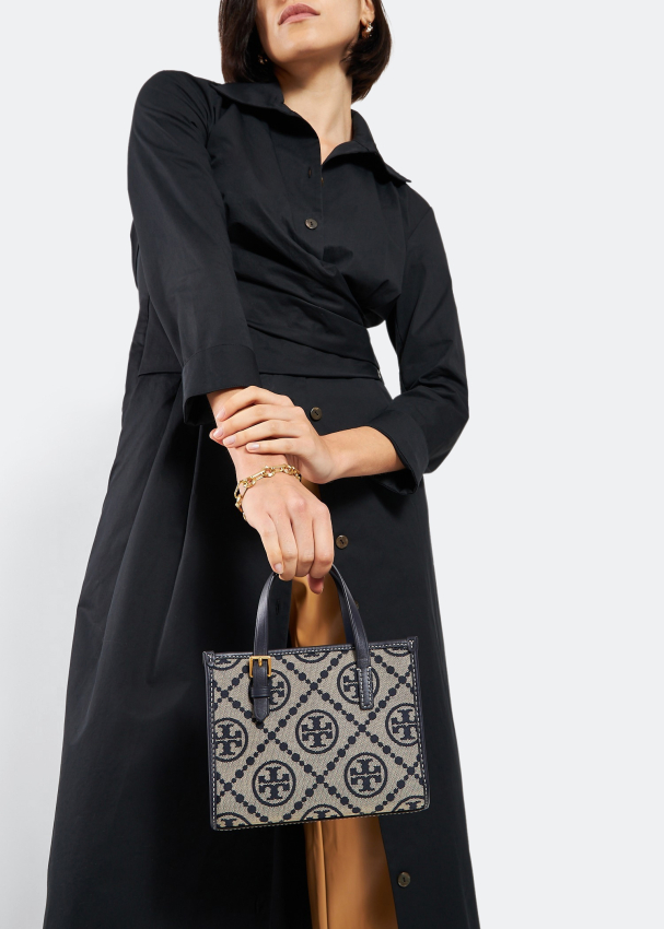 Mini T Monogram Square Tote, Handbags