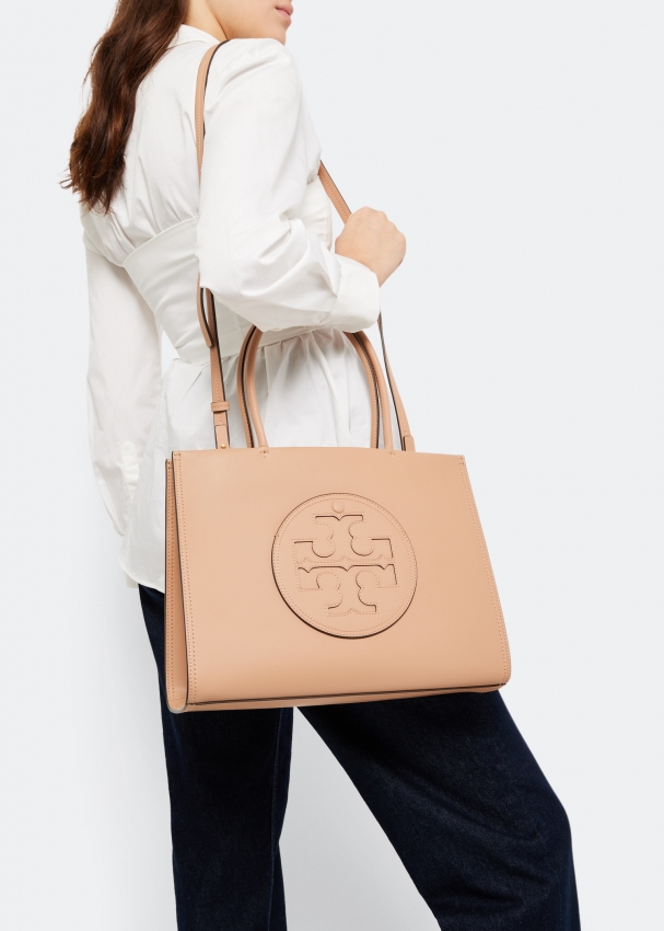 Tory Burch Ella Bio small tote bag for Women - Beige in UAE | Level Shoes