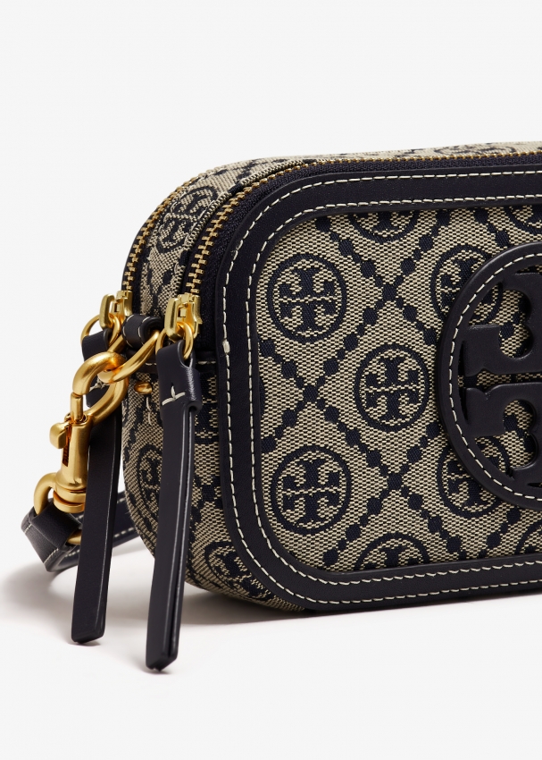 Tory Burch Miller T Monogram mini crossbody bag for Women - Prints in ...