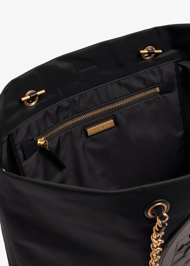 Tory Burch Ella Chain Tote in Black