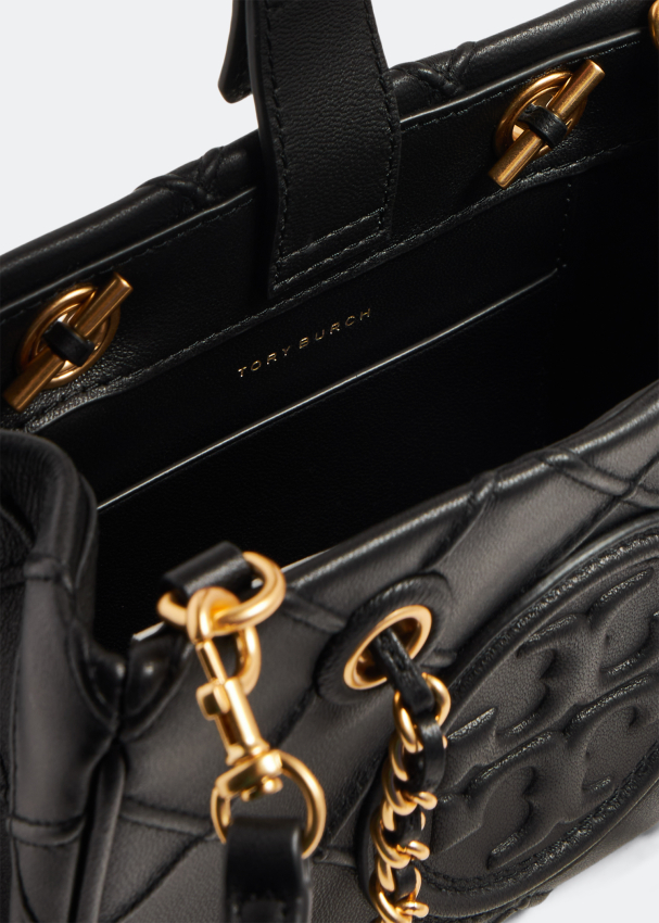 Tory Burch Chain Handle Tote Bag in Black