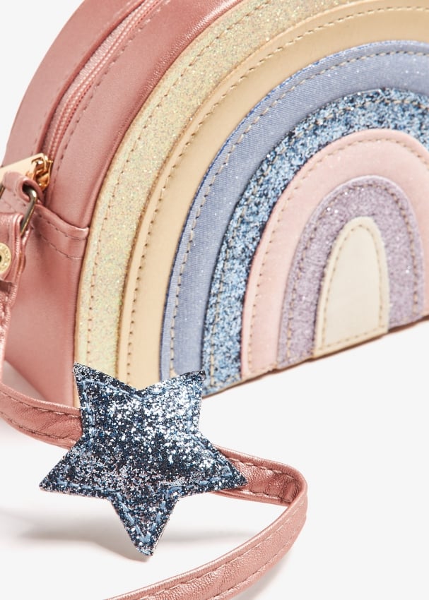Rainbow shoes and bags deals