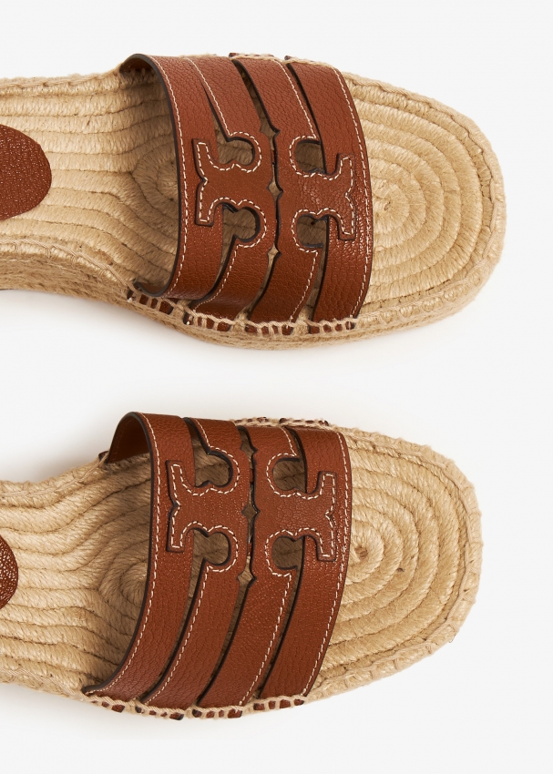 Tory Burch Ines cage wedge espadrilles for Women Brown in KSA Level Shoes