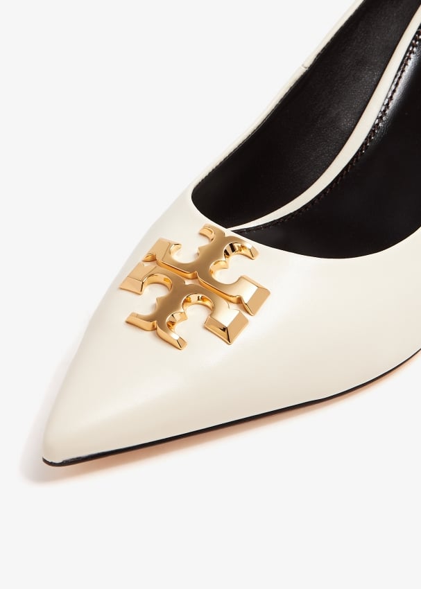 Tory burch white pumps hotsell