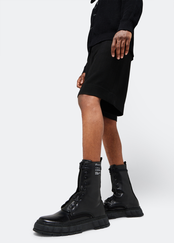 Viron 1992 Z boots for Men - Black in Kuwait | Level Shoes