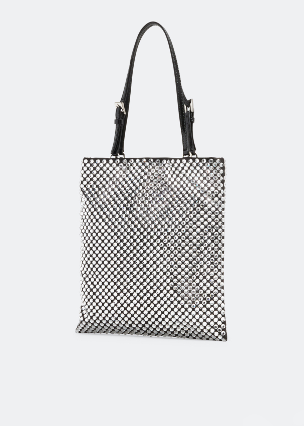 Prada Crystal satin handbag for Women - Black in UAE | Level Prada Crystal satin handbag for Women - Black in UAE | Level
