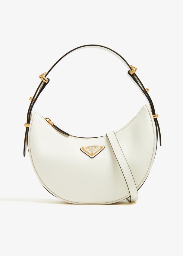 Re-Edition Mini embellished shoulder bag in gold - Prada