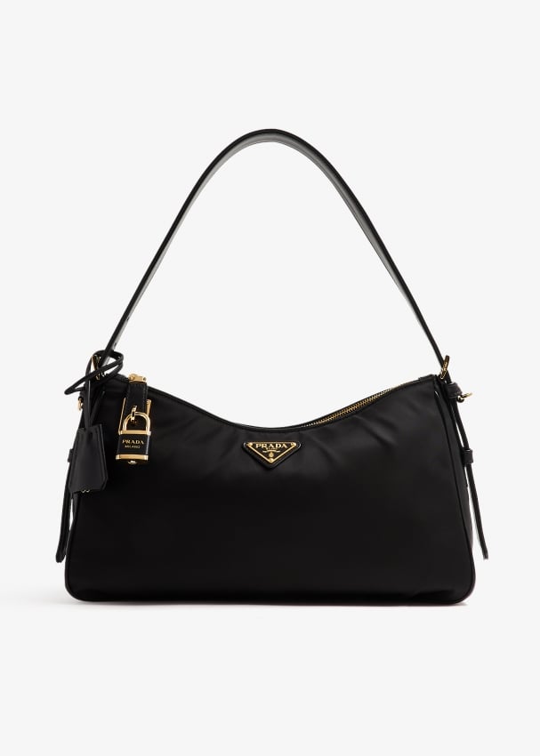Prada large nylon crossbody bag hotsell