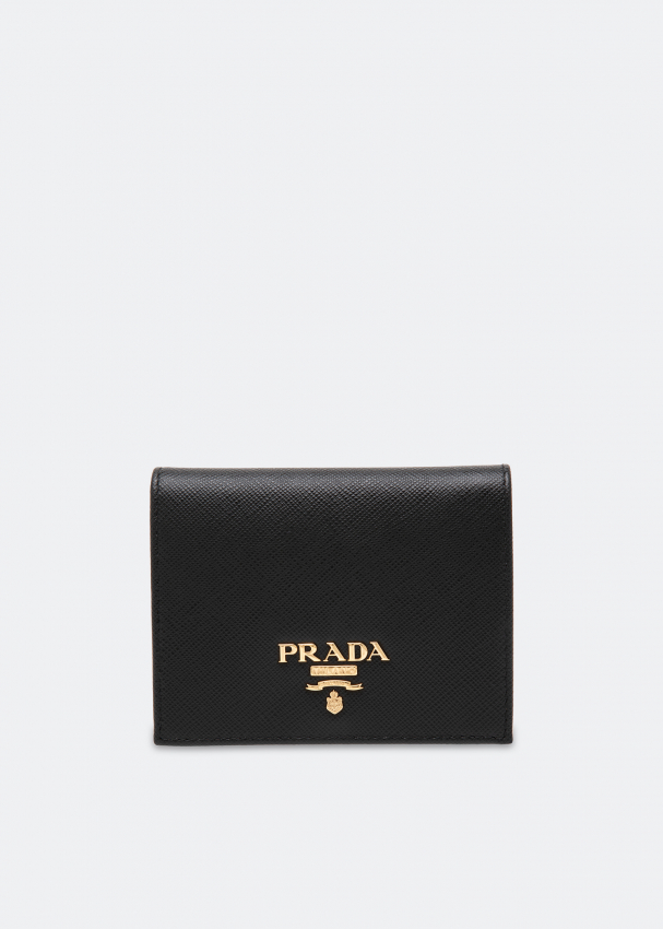 Saffiano leather online wallet prada price