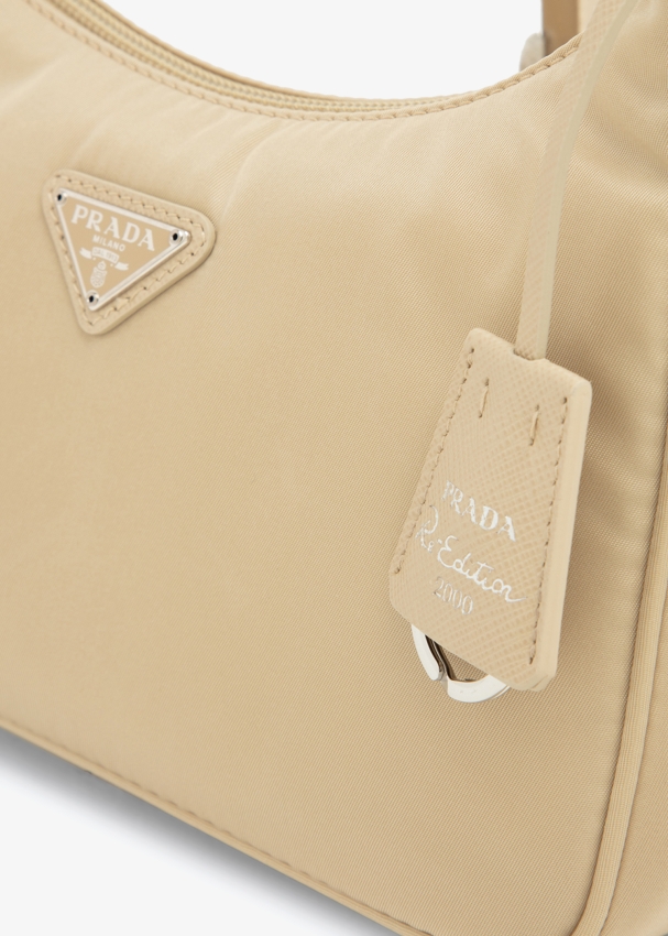 Desert Beige Re-nylon Prada Re-edition 2000 Mini-bag