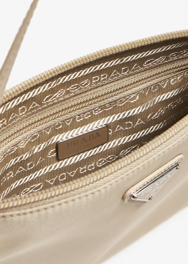 Beige prada nylon bag new arrivals