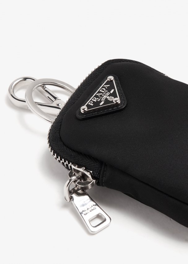 Re-Nylon Mini Pouch in Black Prada