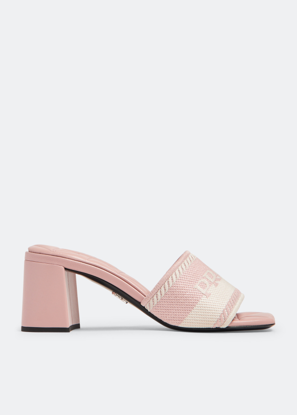 Prada technical fabric 2025 sandals