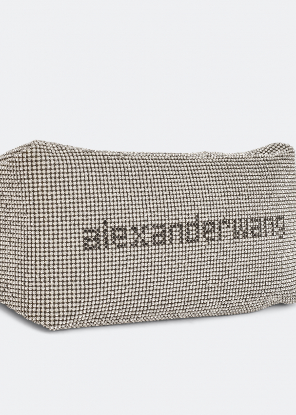 Alexander Wang Scrunchie mini bag for Women - Silver in UAE