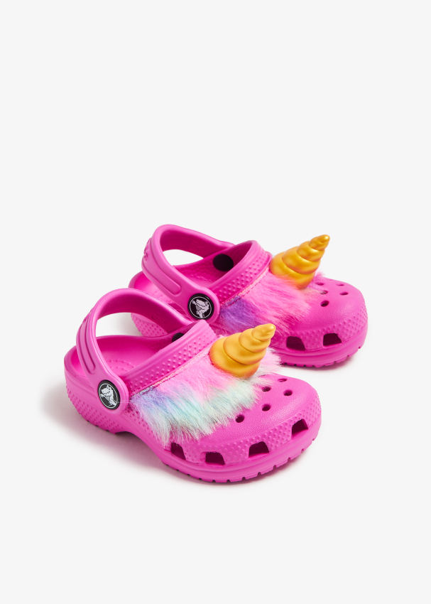 Crocs Classic I AM Unicorn clogs for Baby Pink in Kuwait Level Shoes