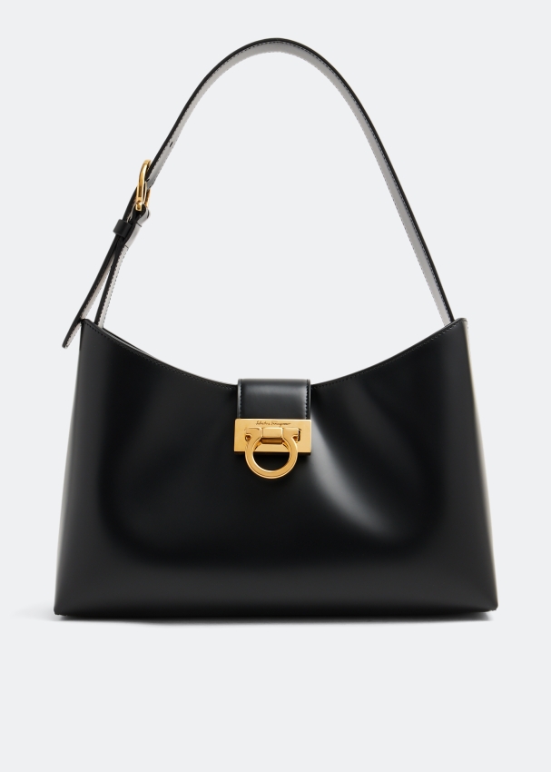 Ferragamo Trifolio shoulder bag for Women Black in KSA Level Shoes