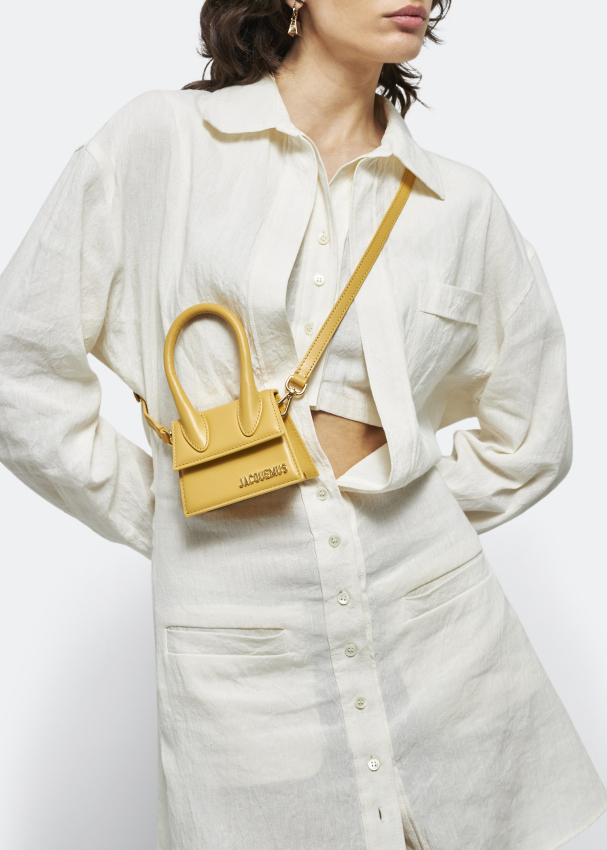 Jacquemus Le Chiquito bag for Women - Yellow in UAE | Level Shoes