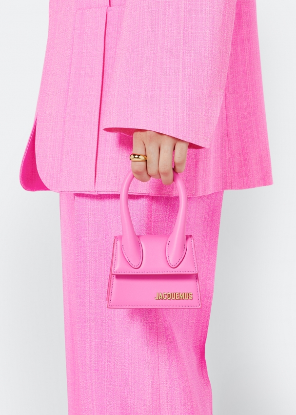 Jacquemus Le Chiquito Moyen bag for Women - Pink in UAE