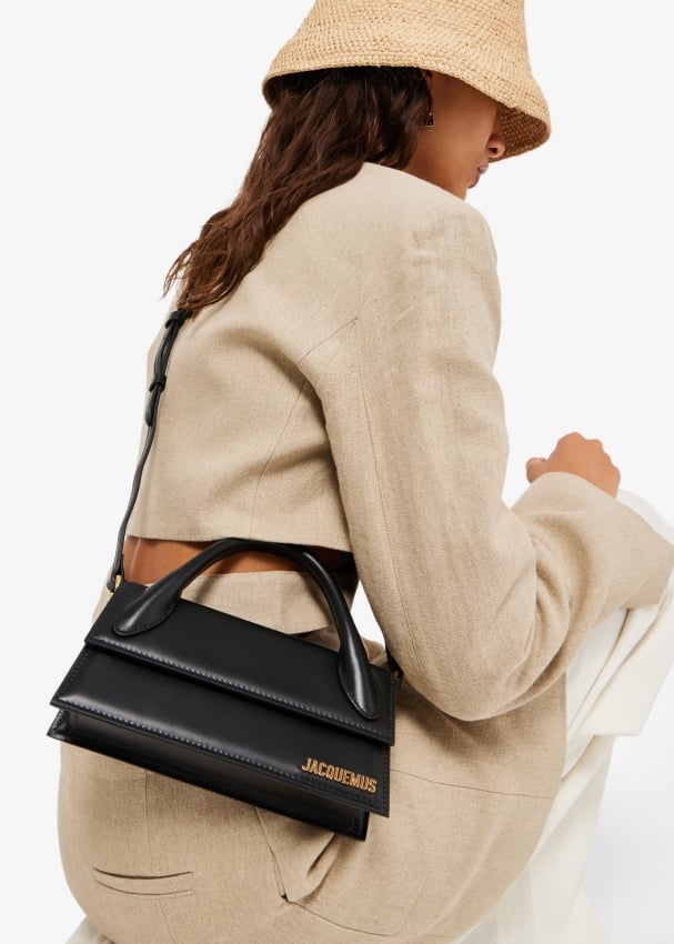 Jacquemus Le Chiquito Long bag for Women - Black in UAE | Level Shoes