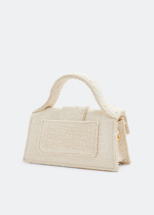 【JACQUEMUS】'Le Bambino' ハンドバッグ ホワイト Le Bambino leather shoulder bag in white - Jacquemus | Mytheresa