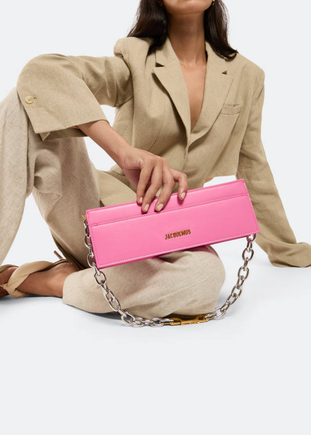 Jacquemus Le Ciuciu box bag for Women - Pink in UAE | Level Shoes