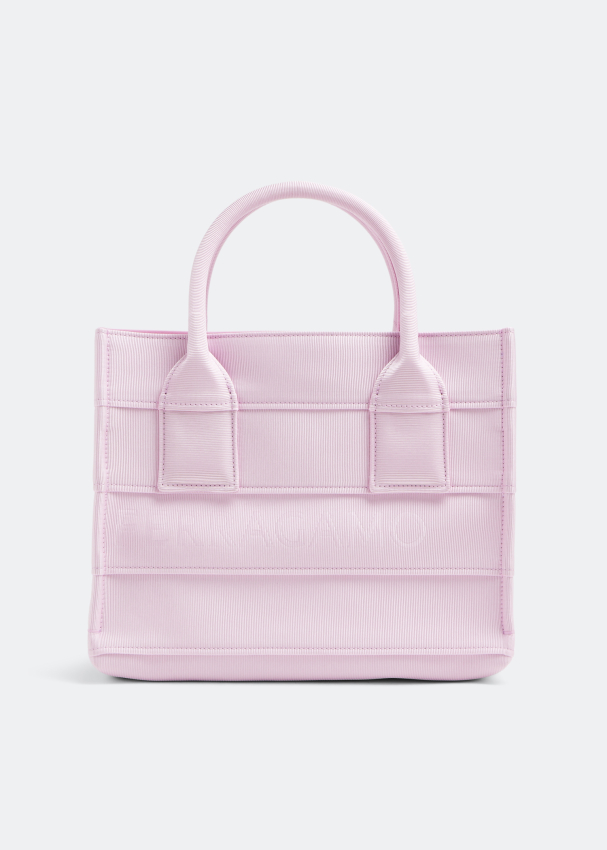 Pale pink small bag top