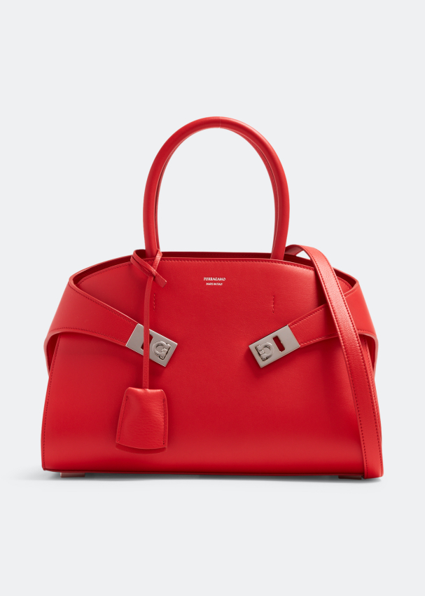 Ferragamo Hug S handbag for Women - Red in UAE | Level Shoes