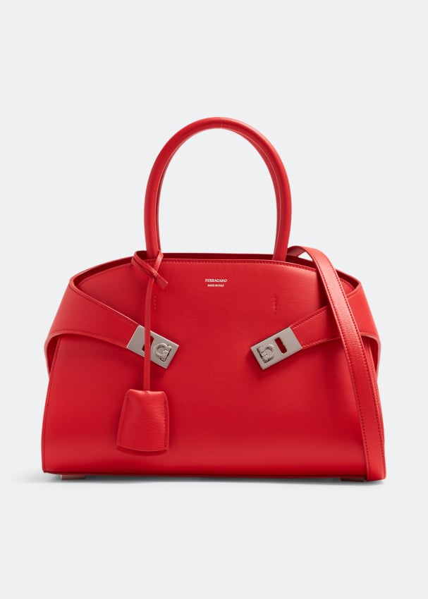 Ferragamo Hug S handbag for Women - Red in UAE | Level Shoes