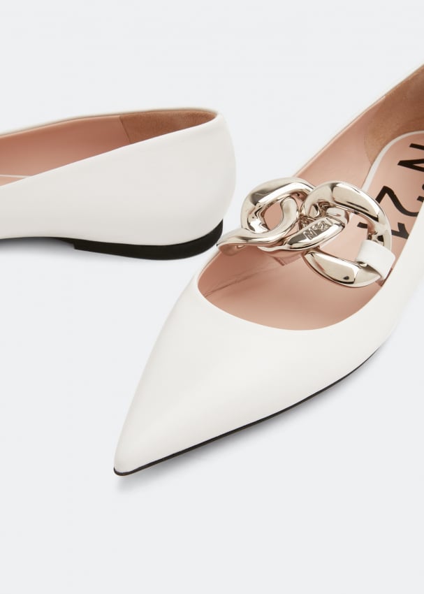 Chunky ballet flats discount
