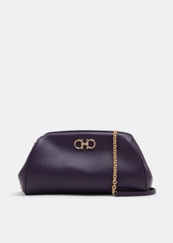 Ferragamo Gancini mini bag for Women Purple in KSA Level Shoes